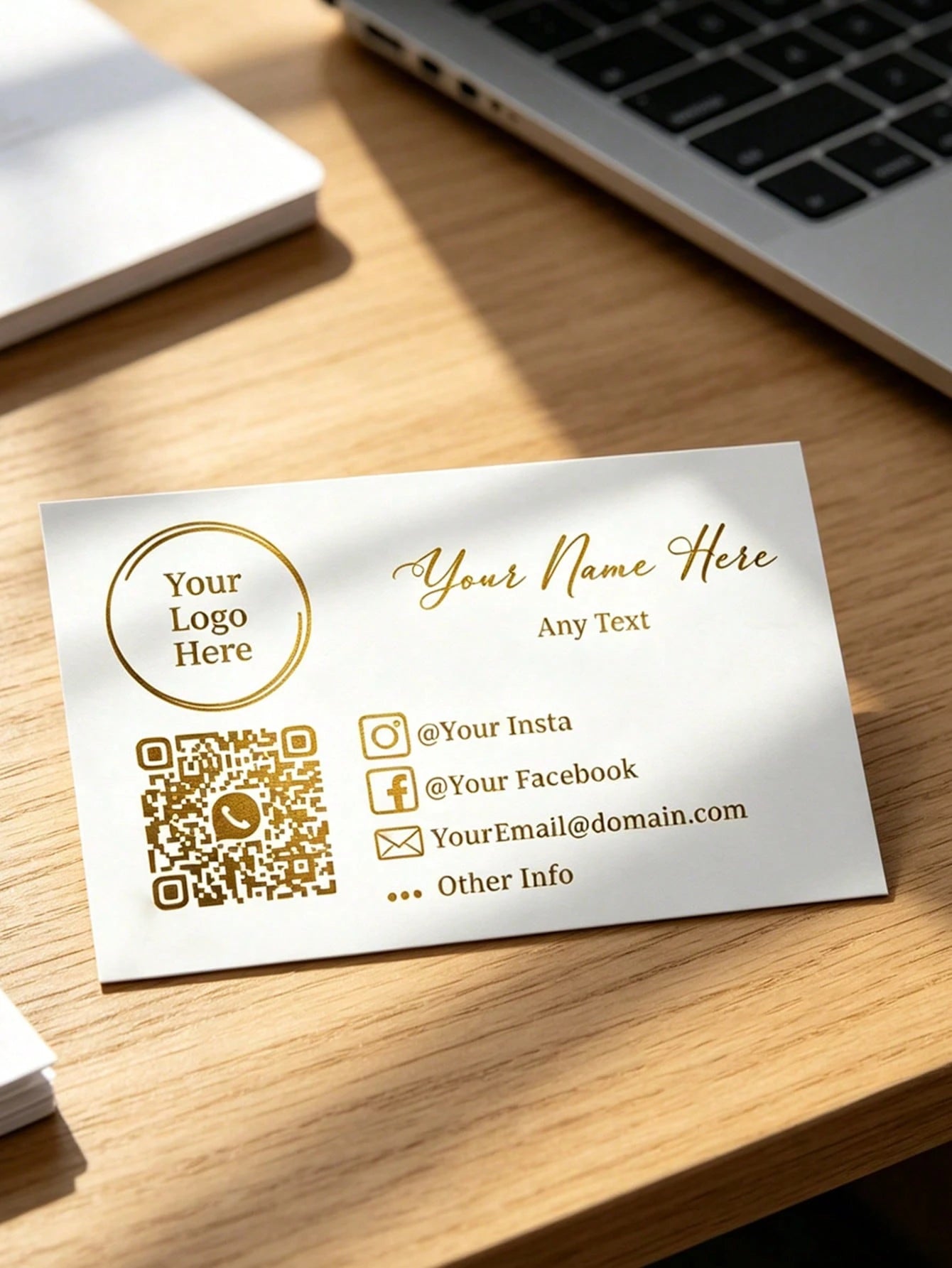 20/50/100pcs Customized Cards, Customized Greeting Cards, Customized QR Codes, Customized Payment, Customized Coupons, Customized Event Cards, Customized Counter Cards, Birthday, Party, Holiday, Weddi