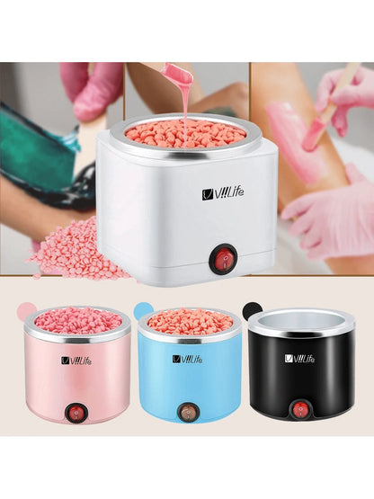 200cc Wax Heater Warmer Hair Removal Machine For Hand Foot Body SPA Epilator Paraffin Wax Pot