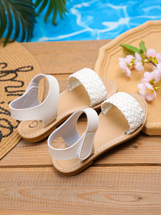 2025 New Design Princess Sandals For Kids, Girls Flat Soft Bottom Toddler Shoes, Big Children Plus Size