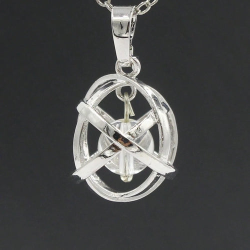 2026 Hot-Selling New Geometric Bead Cage Pendant Fashion Accessory