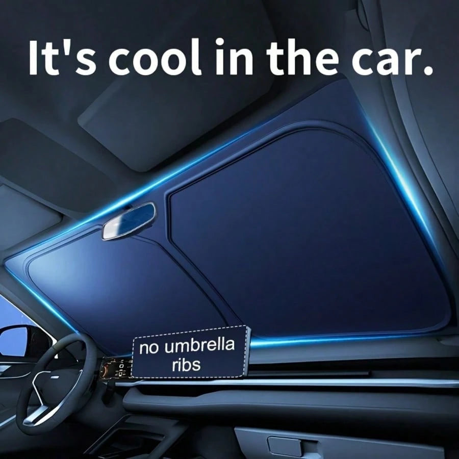 2026 New Car Windshield And Window Sunshade, Windshield Heat Insulation Cover, Titanium Silver Coated Sunshade