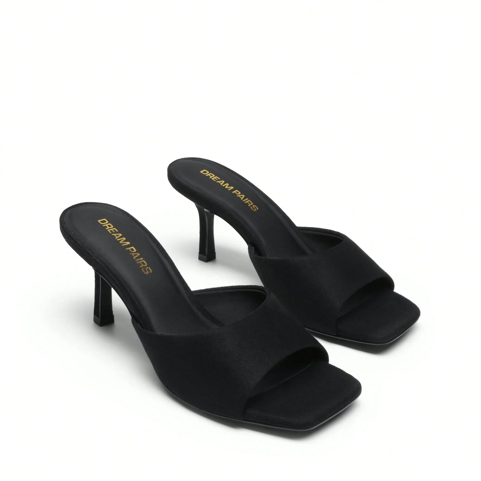 2026 New Summer Style Women Kitten Heel Mule Sandals, Casual Open Toe Slip-On Heeled Sandals For Daily, Dressy & Casual Occasions