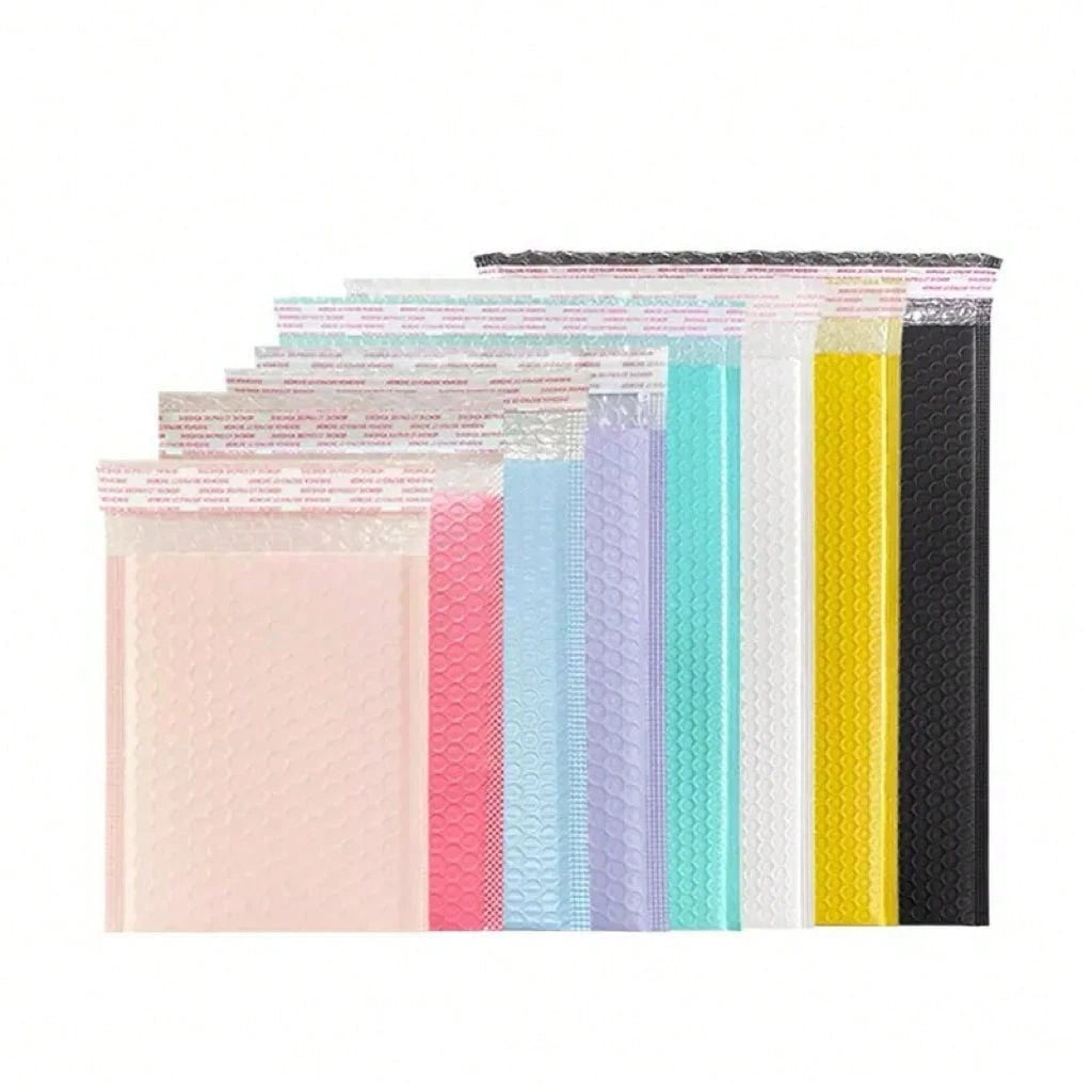 20pcs/Set Purple Bubble Mailers, Padded Poly Bubble Envelopes, Small Business Packaging, Shipping Envelopes, Packaging Bags, Padded Envelopes, Mailing Envelopes, Back To School Shipping Supplies