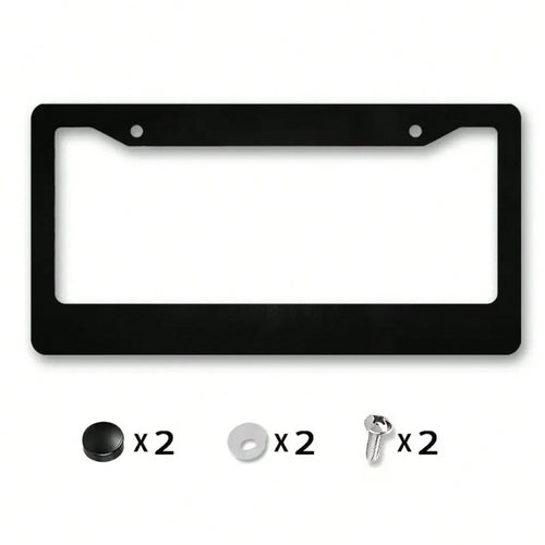 2D Metal License Plate Frame Cover Gothic Abstract Cloud Front License Plate Frame Cover Car Exterior Accessories 1 Piece,12.2x6.3in,Acesorios Para Carro,Accesorios Para Moto,Car Picks,Valentine's Day