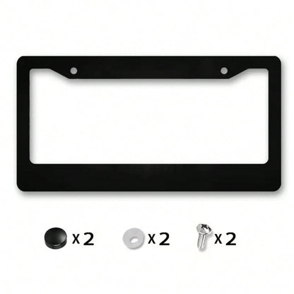 2D Metal License Plate Frame Cover Gothic Abstract Cloud Front License Plate Frame Cover Car Exterior Accessories 1 Piece,12.2x6.3in,Acesorios Para Carro,Accesorios Para Moto,Car Picks,Valentine's Day