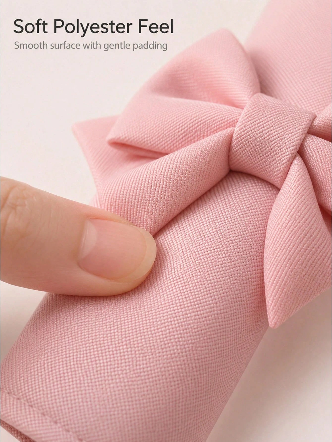 2pcs Car Seat Belt Leather Shoulder Protector Cute Bow Car Decoration Car Protection Cover,Deluxe Pink Seat Belt Shoulder Pads Bow Knot Car Seatbelt Cushion Set For Lady Driver Daily Driving Anti Fric