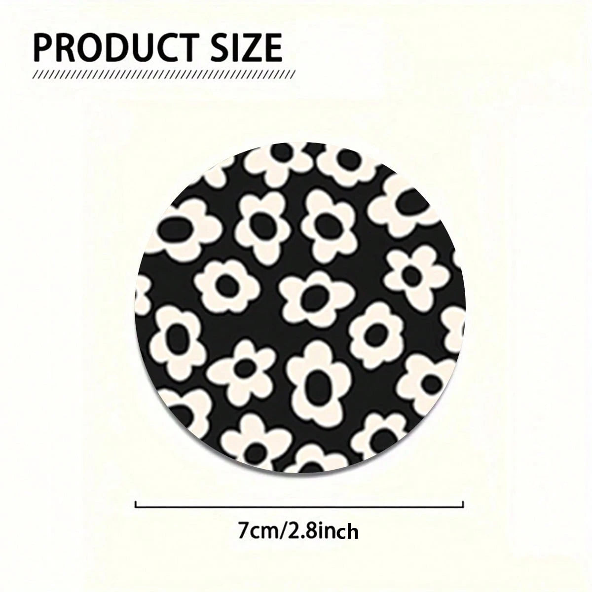 2pcs Flower Car Cup Holders, 2.8 Inch Round Decorative Car Cup Mats, Home And Auto Drink Coasters, Unisex Car Interior Accessories, Decorative Coasters, Suitable As Gifts For Family And Friends On Hol
