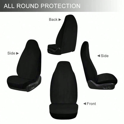 2PCS Gothic Crows Car Seat Covers, Raven Car Accessories, Witchy Car Decor, Goth Car Interior, Dark Cottagecore Seat Covers,Suitable For Cars, SUVs, And Trucks,Perfect For Holiday Gift Or Special Occa
