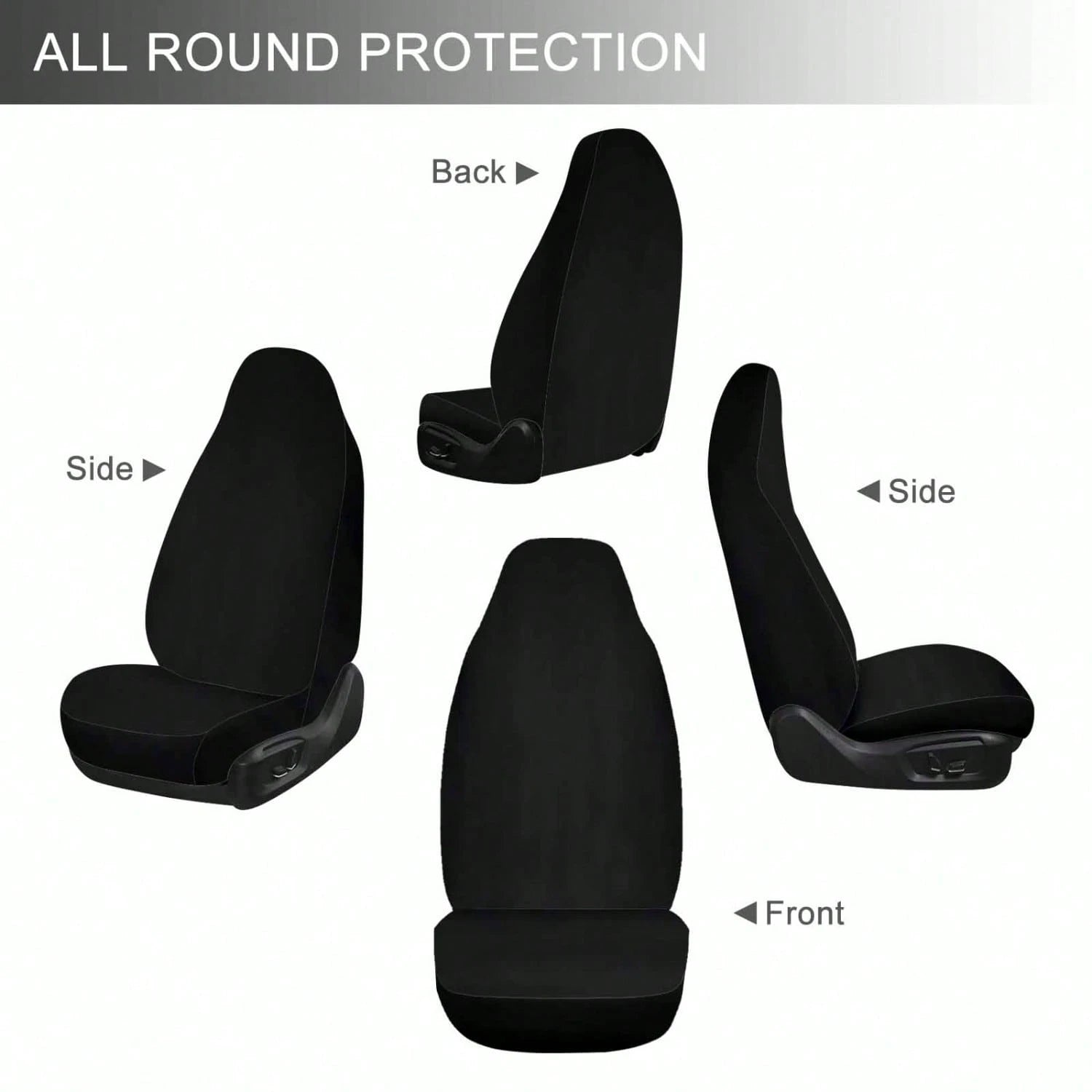 2PCS Moon Star Galaxy Car Seat Covers, Cosmic Space Planet Car Seat Protector, Aesthetic Celestial Auto Interior Decor, Pair Front Seat Covers,Suitable For Cars, SUVs, And Trucks,Perfect For Holiday G