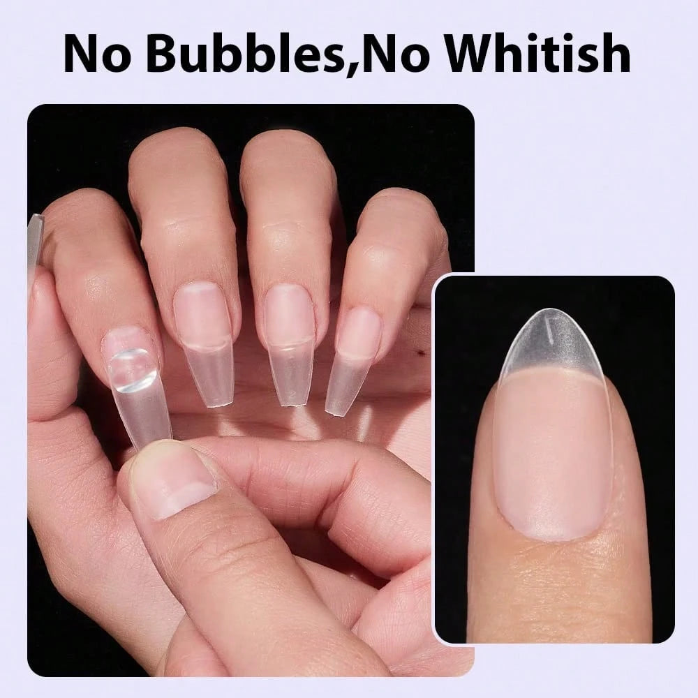 2pcs Nail Glue For Nail Tips, 10g Solid Gel Nail Glue For Press On Nails, Upgraded Version Nail Glue, Strong For Nails, Press On Nail Glue Needs To Be Cured, Easy To Use, 28 Days+ Long Lasting