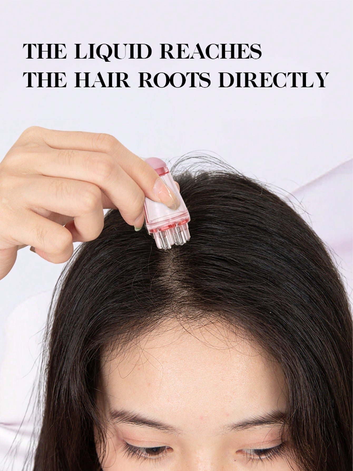 2pcs Set: Applicator Brush And Spray Bottle (180ml), Convenient And Quick Application, Precise And Effective Scalp Massage, Specially For Minoxidil Hair Growth Serum, Root Applicator Brush For Minoxid