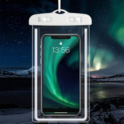 2pcs Waterproof Touchscreen Phone Waist Bag, Floating Dry Storage Phone Pouch With Adjustable Shoulder Strap, Suitable For Swimming, Diving, Beach, Surfing, Outdoor Activities Waterproof Phone Case