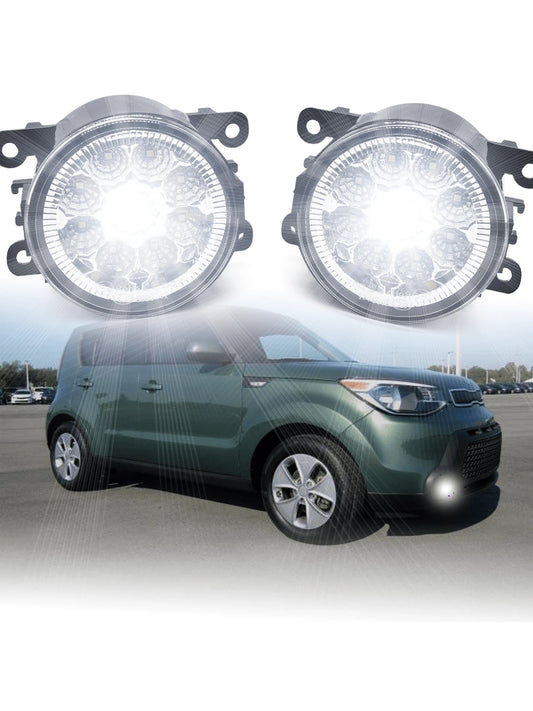 2x Fog Light Driving Lamp H11 110W For 2014 Kia Soul Base Hatchback 4-Door 1.6L