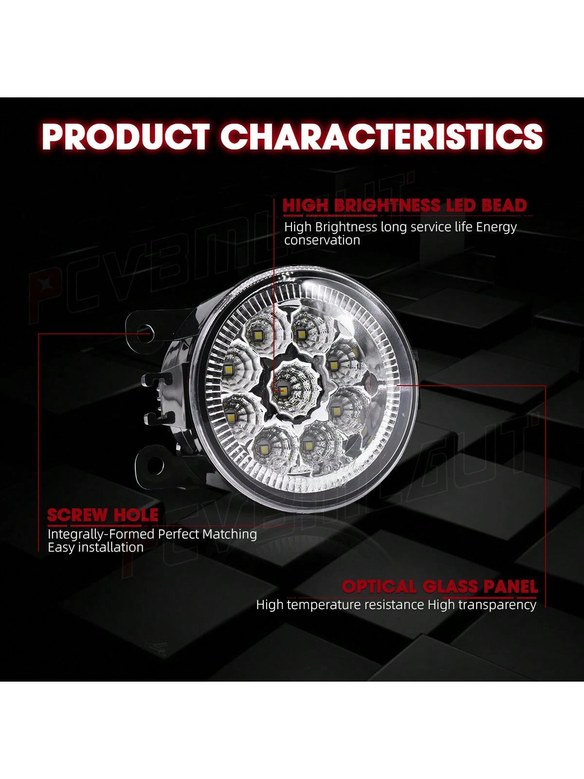 2x Fog Light Driving Lamp H11 110W For 2014 Kia Soul Base Hatchback 4-Door 1.6L
