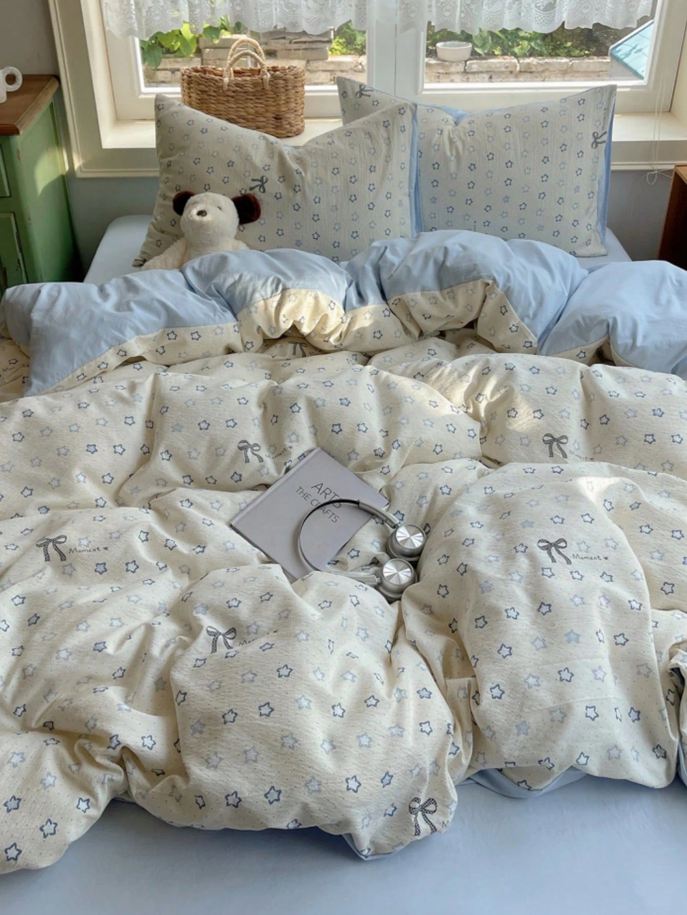3/4pcs Soft Colorful Heart Duvet Cover Set (1 Duvet Cover + 1*Bed Sheet + 1/2*Pillowcase, No Filling) Neutral Minimalist Home Bedroom Dorm Decor, 100% Polyester, High GSM Fabric, Machine Washable