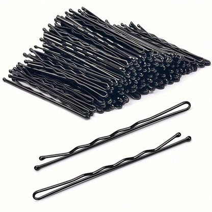 30/60PCS Black Hair Clips Set, For Women, Girls And Hair Salons