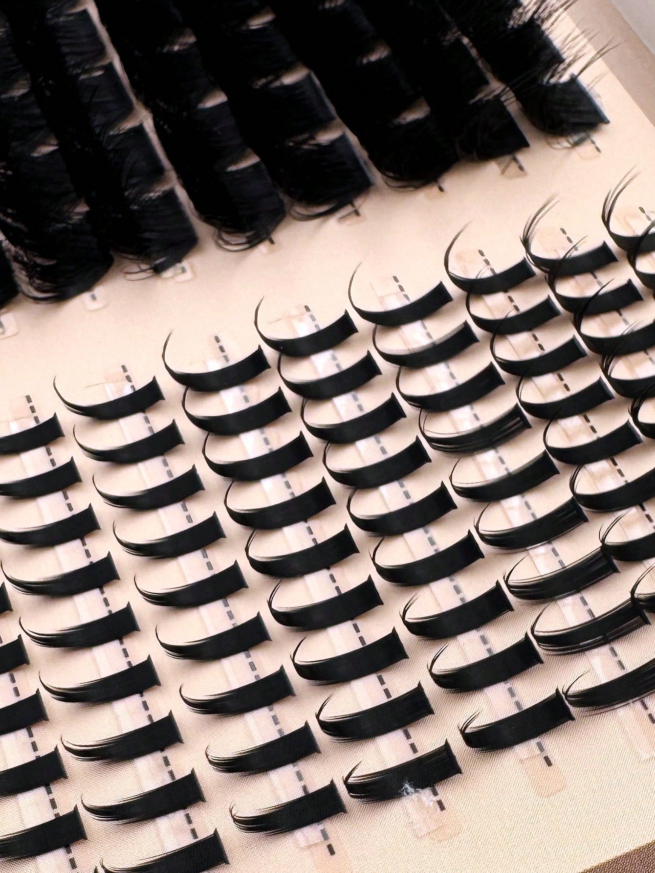 300D/200D/160D/120D/100D/80D/60D Spiky Lash Clusters & Lower Lashes, 190pcs/260pcs/240pcs/220pcs/290pcs Fluffy & Thick Cartoon Natural Spiky Cluster False Eyelashes, Fairy Cluster Lashes, Thin Cartoon