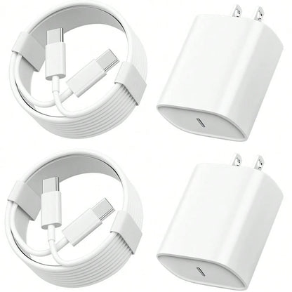 30W Phone Charger Fast Charging Wall Adapter + 3.3ft/100cm High-Efficiency Data Transfer Fast Charging Cable Compatible With IPhone 17 Pro Max/17 Pro/17/Air/16/15/ S25/S24/S23/S22/S21/S20/ Series
