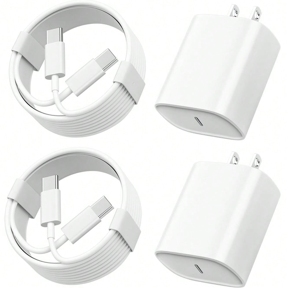 30W Phone Charger Fast Charging Wall Adapter + 3.3ft/100cm High-Efficiency Data Transfer Fast Charging Cable Compatible With IPhone 17 Pro Max/17 Pro/17/Air/16/15/ S25/S24/S23/S22/S21/S20/ Series