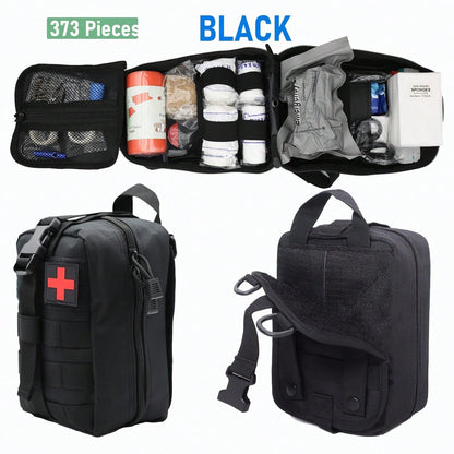 358 Survival Kits-All-In-One Emergency Supplies, Trauma Care Tools And Portable Outdoor Equipment-Ideal Gifts For Men, Fathers, Husbands And Sons (Excluding Batteries/Electronic Equipment).