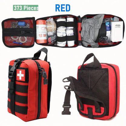 358 Survival Kits-All-In-One Emergency Supplies, Trauma Care Tools And Portable Outdoor Equipment-Ideal Gifts For Men, Fathers, Husbands And Sons (Excluding Batteries/Electronic Equipment).