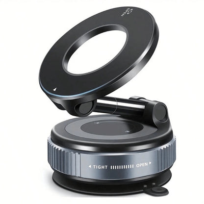 360° Adjustable Magnetic Phone Holder, Suitable For Car/Gym/Mirror/Smooth Surface/Bathroom Mirror, Universal Portable Foldable Car Phone Mount, Compatible With All Smartphones And Car Models, Foldable