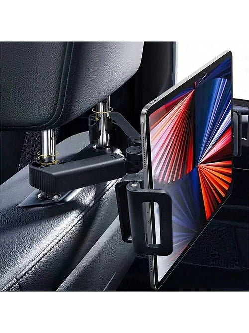 [360 Degree Rotating Tablet Stand] Car Headrest Tablet Holder, 360 Degree Rotation Tablet Stand For IPad, Headrest Mount For Car Backseat, Travel Portable Road Trip