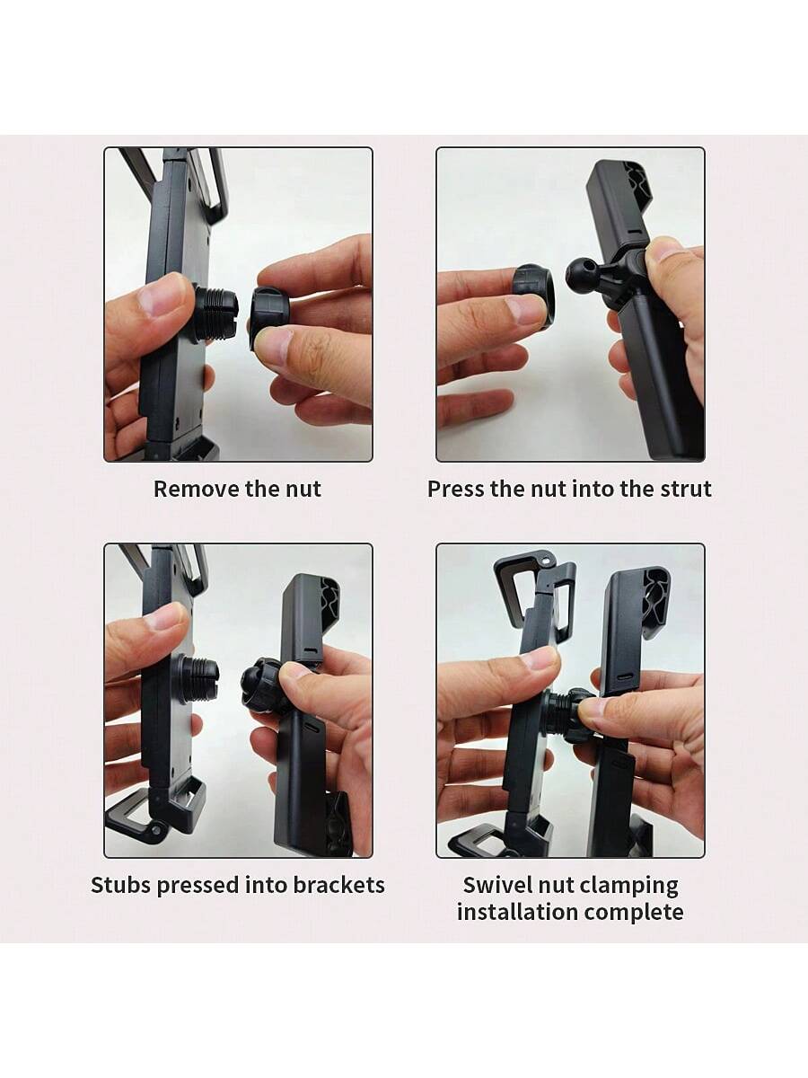 [360 Degree Rotating Tablet Stand] Car Headrest Tablet Holder, 360 Degree Rotation Tablet Stand For IPad, Headrest Mount For Car Backseat, Travel Portable Road Trip