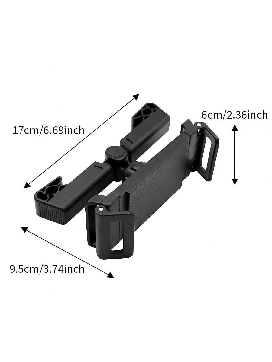 [360 Degree Rotating Tablet Stand] Car Headrest Tablet Holder, 360 Degree Rotation Tablet Stand For IPad, Headrest Mount For Car Backseat, Travel Portable Road Trip
