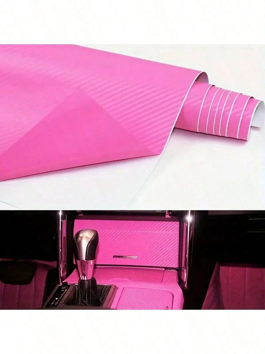 3D Forged Carbon Fiber Vinyl Wrap Roll With Air Release Technology- Self-Adhesive Car Sticker For Vehicle Exterior & Interior, Fits Most Vehicles, Durable & Easy To Apply, Vehicle Customization, Mode