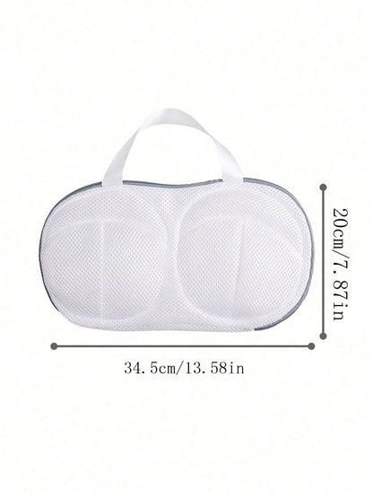 3pcs Bra Washing Bags, Machine Washable Bra Laundry Bag, Travel Anti-Deformation Lingerie Washing Bag And Room Service Organizer, Random Color