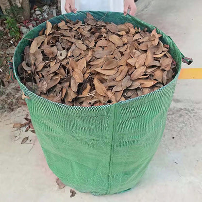 (3x300L) Garden Bags, Premium Garden Bags, Waterproof, Large Trash Bags With Handles, Foldable And Reusable, Large Capacity And Double Layer Bottom, UV Resistant