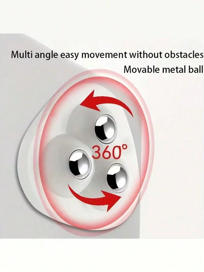 4/20pcs Self-Adhesive Wheels With Stainless Steel Ball Bearings- 360 Degree Swivel Kitchen Utensil Casters, Suitable For Home Decor, DIY Projects, Easy Installation, Compact Design, Sturdy Structure