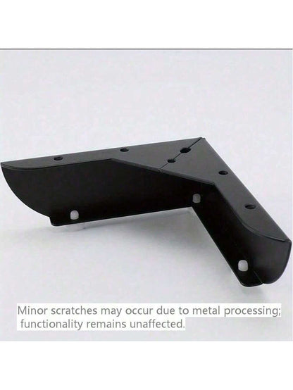 4 Pcs Durable Heavy-Duty Load-Bearing Metal Cabinet Legs, Three-Prong Triangular Sofa Legs, DIY Furniture Hardware Legs