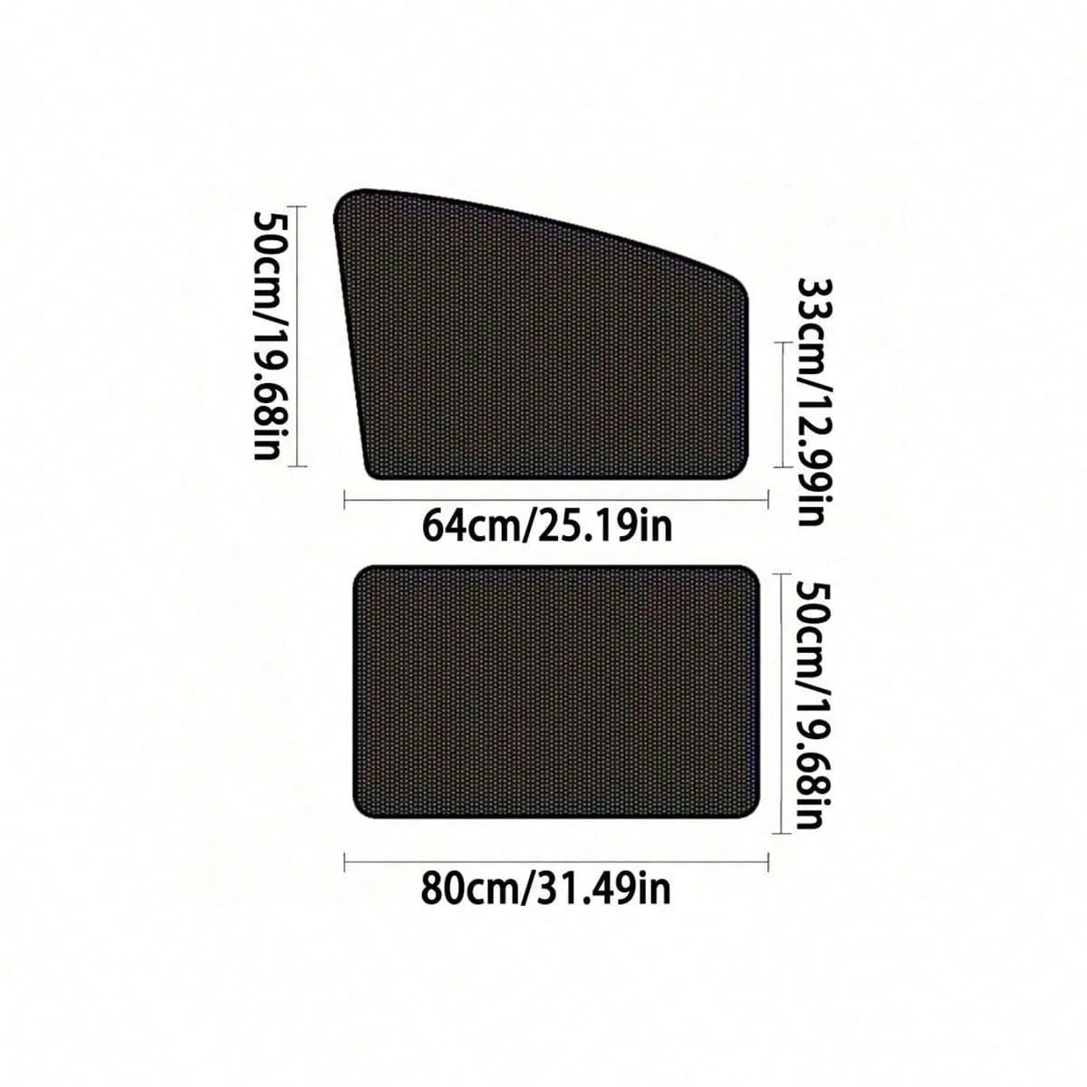 4 Pieces Magnetic Car Sun Blinds- Ultra Slim, UV & Thermal Insulation, Telescopic Side Window Sunshades, Mosquito Proof, Partia,Best Gifts For Friends, Graduation Gifts, Back-To-School Gifts, Christm