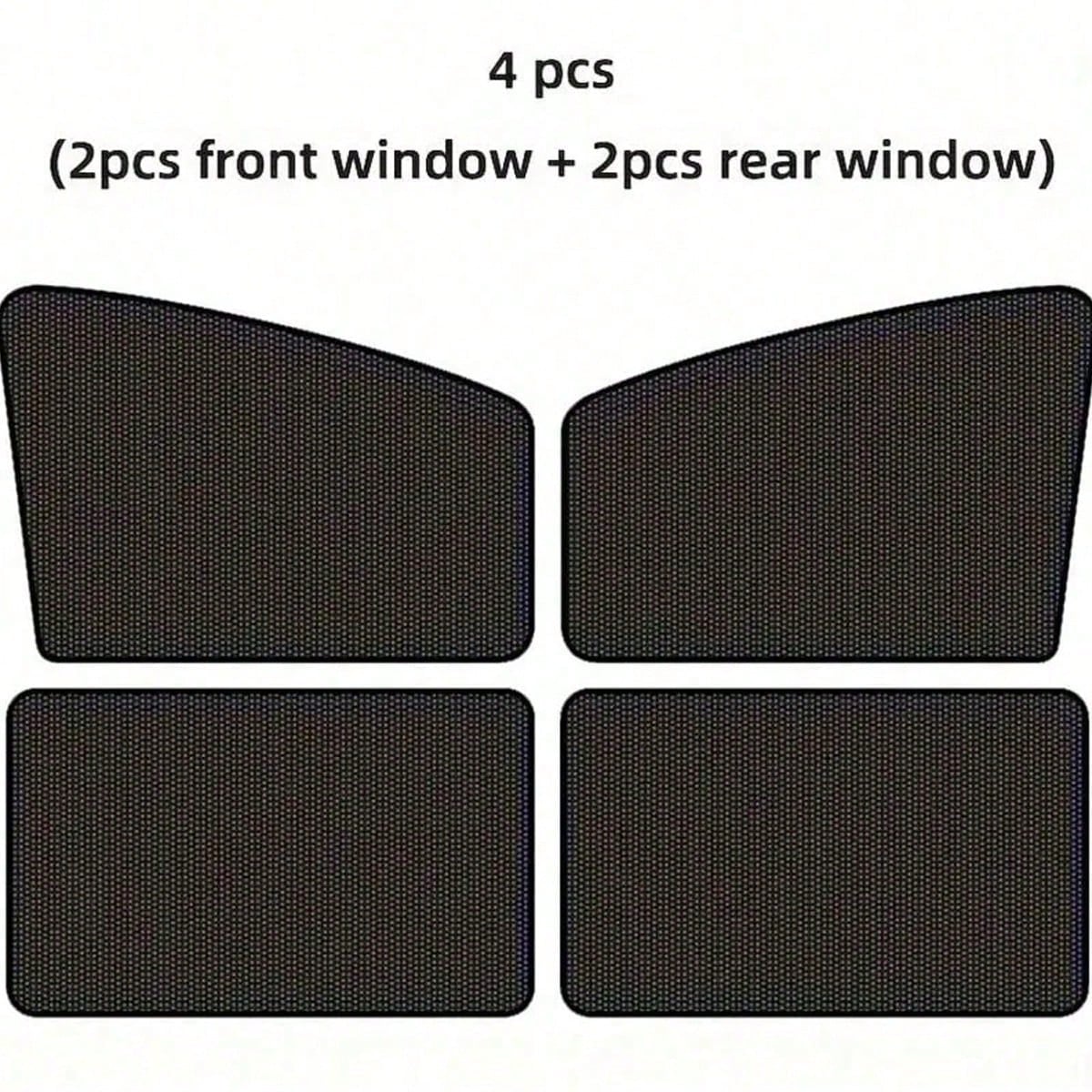 4 Pieces Magnetic Car Sun Blinds- Ultra Slim, UV & Thermal Insulation, Telescopic Side Window Sunshades, Mosquito Proof, Partia,Best Gifts For Friends, Graduation Gifts, Back-To-School Gifts, Christm