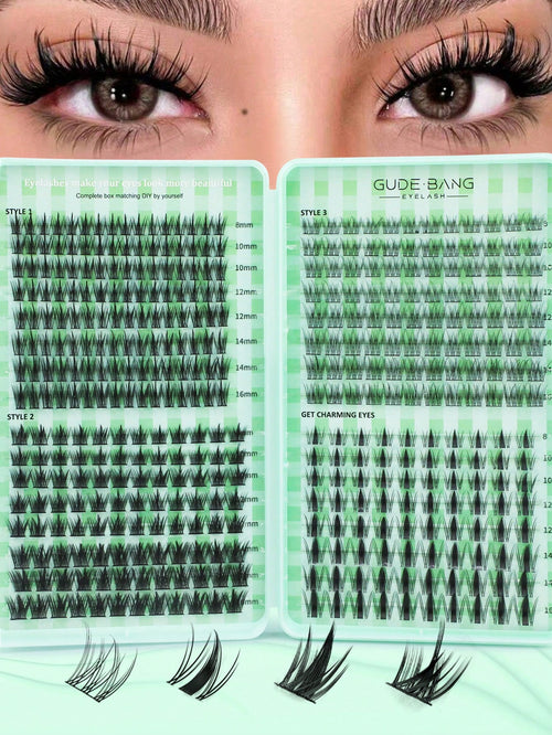 400pcs Lashes Book, C-Curling, Large Quantity, Best Quality With Lowest Price,New DIY Eyelashes, Fluffy Soft,3D Faux Mink False Eyelashes, Makeup,Extension Eye Lashes, Short Eyelashes,DIY Light Eyelas