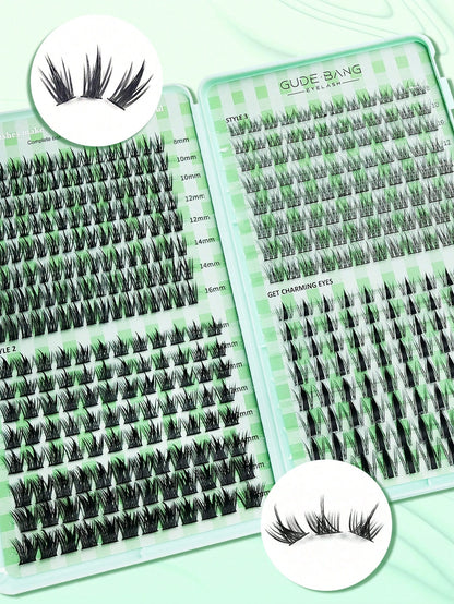400pcs Lashes Book, C-Curling, Large Quantity, Best Quality With Lowest Price,New DIY Eyelashes, Fluffy Soft,3D Faux Mink False Eyelashes, Makeup,Extension Eye Lashes, Short Eyelashes,DIY Light Eyelas