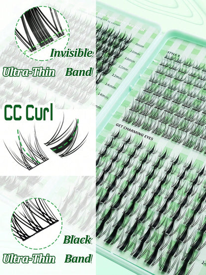 400pcs Lashes Book, C-Curling, Large Quantity, Best Quality With Lowest Price,New DIY Eyelashes, Fluffy Soft,3D Faux Mink False Eyelashes, Makeup,Extension Eye Lashes, Short Eyelashes,DIY Light Eyelas