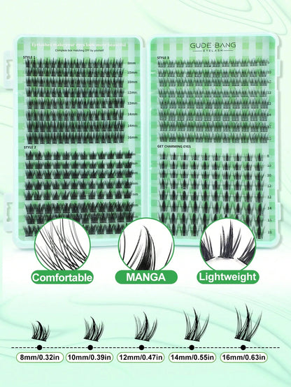 400pcs Lashes Book, C-Curling, Large Quantity, Best Quality With Lowest Price,New DIY Eyelashes, Fluffy Soft,3D Faux Mink False Eyelashes, Makeup,Extension Eye Lashes, Short Eyelashes,DIY Light Eyelas