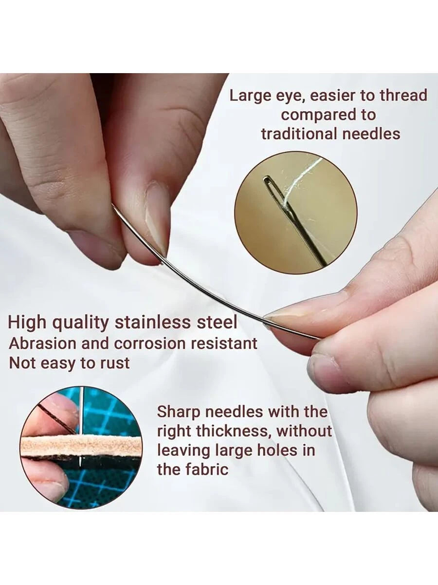 40pcs Hand Sewing Needles Household Steel Needles For Clothes