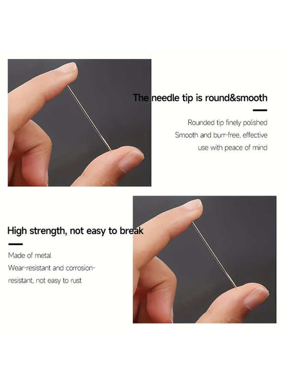 40pcs Hand Sewing Needles Household Steel Needles For Clothes