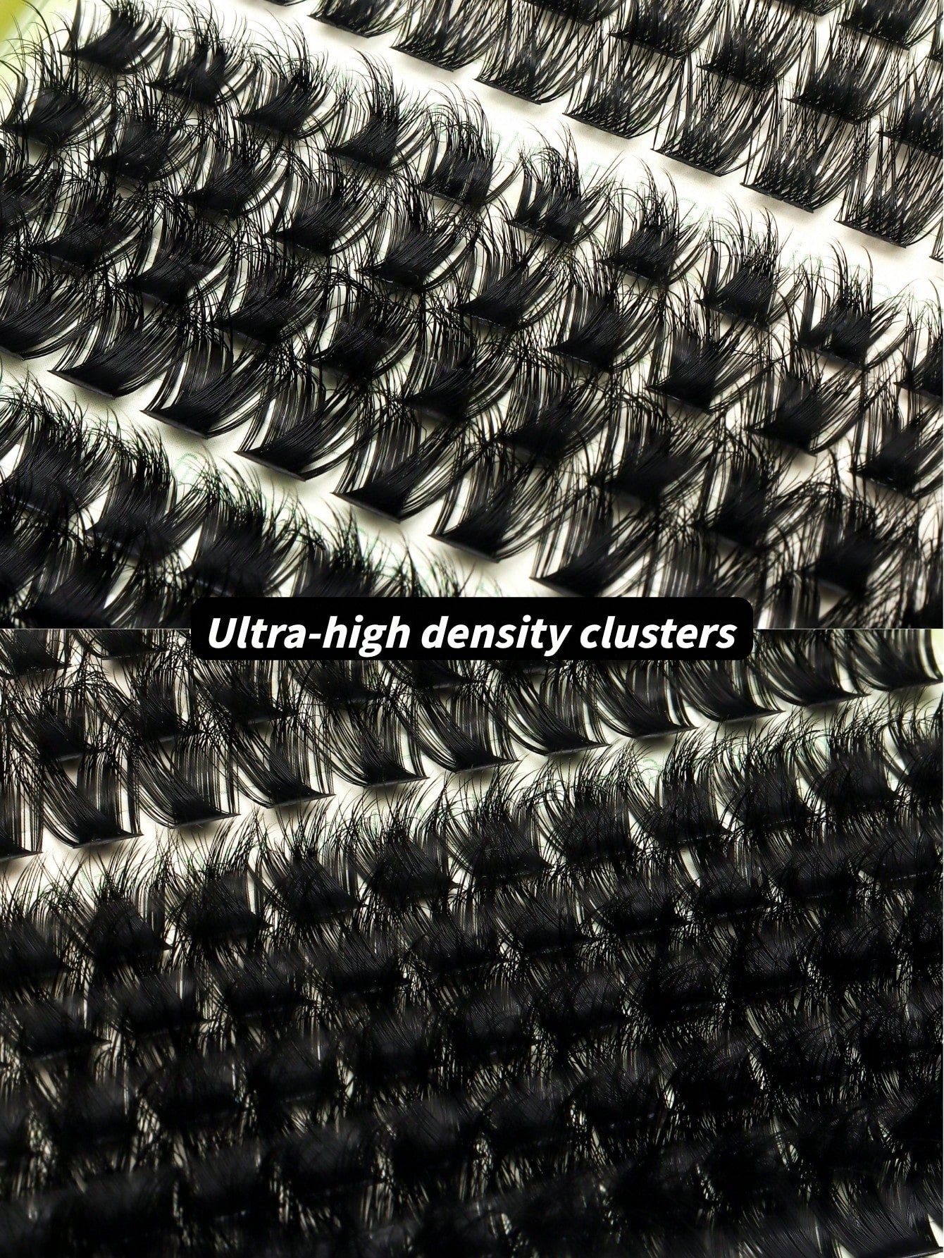 460 Clusters Large Capacity D-Curl Fluffy False Eyelash Book, 120D+200D Dual Density Combination, 8-16MM Mixed Length, Segmented Single Cluster Design For Free Matching, Create Dense Voluminous And Na