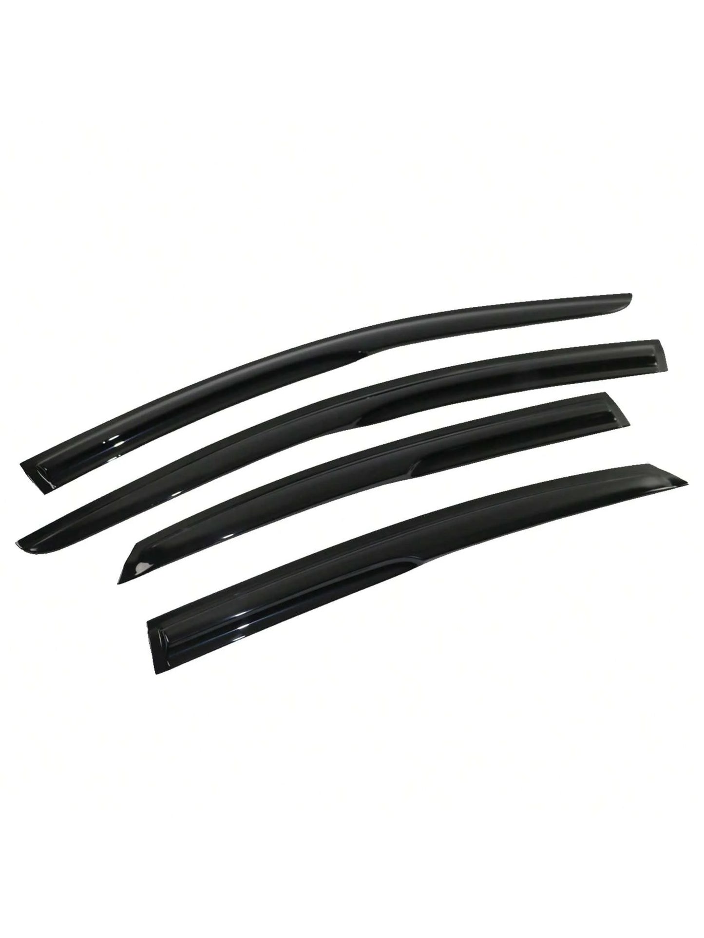 4PC Set Window Visors For 2015-2019 Hyundais' Sonata, Smoked Aero JDM Wind Deflectors Stick On Sun Rain Wind Window Guards, An Ideal Valentine Gift For The Holiday Road Trips