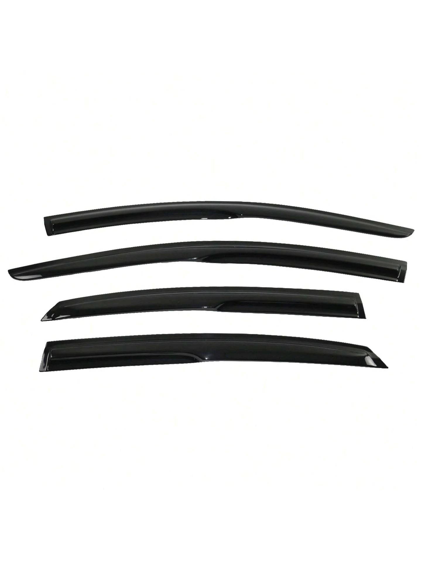 4PC Set Window Visors For 2015-2019 Hyundais' Sonata, Smoked Aero JDM Wind Deflectors Stick On Sun Rain Wind Window Guards, An Ideal Valentine Gift For The Holiday Road Trips