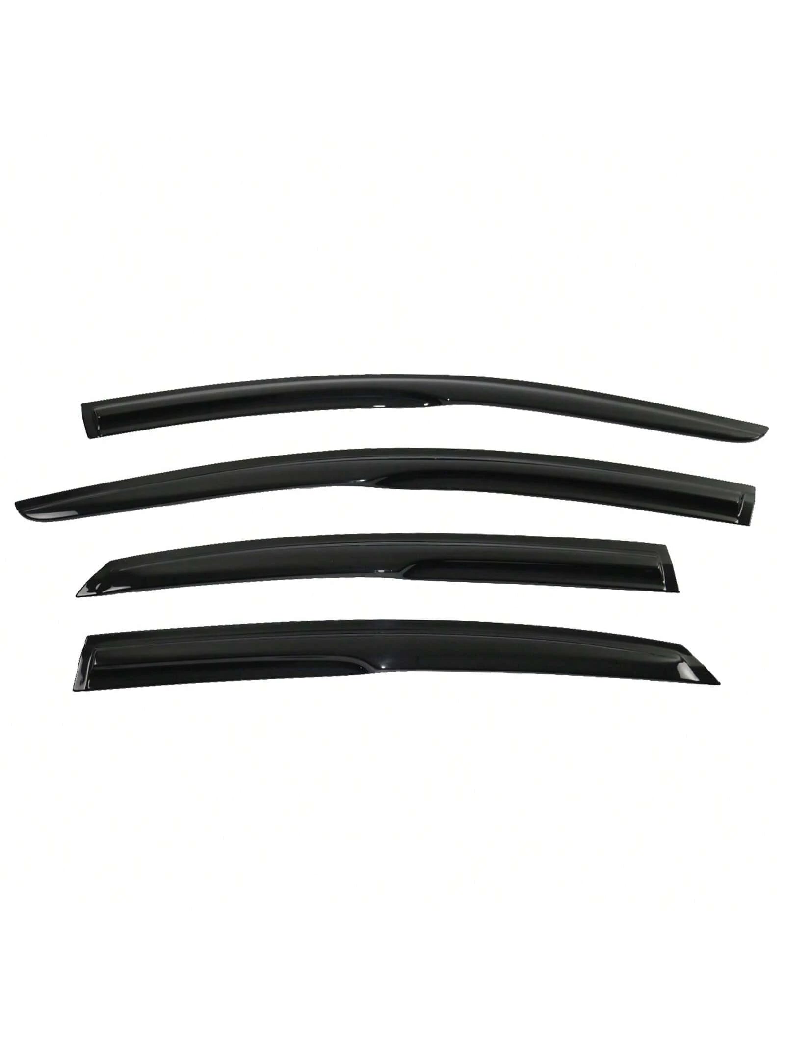 4PC Set Window Visors For 2015-2019 Hyundais' Sonata, Smoked Aero JDM Wind Deflectors Stick On Sun Rain Wind Window Guards, An Ideal Valentine Gift For The Holiday Road Trips