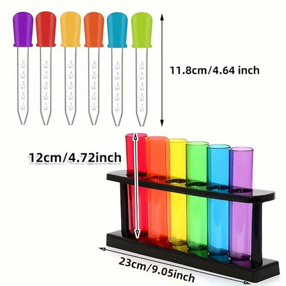 4pcs/8pcs Mini Measuring Cups Learning Set- Cultivate Science Skills Through Precise Measurement & Engaging Sensory Experience- Ideal For Early Education Development & Chemistry Exploration,Supermar