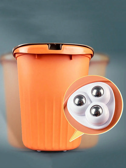 4pcs Self-Adhesive 360° Swivel Casters With Triple Ball Bearings, Silent & Wear-Resistant, Bearing The Weight Of Household Items Without Drilling, Small & Convenient