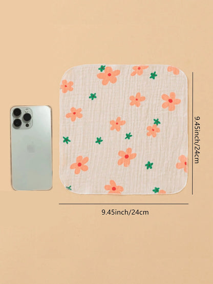 4pcs/Set Baby Bibs & Burp Cloths