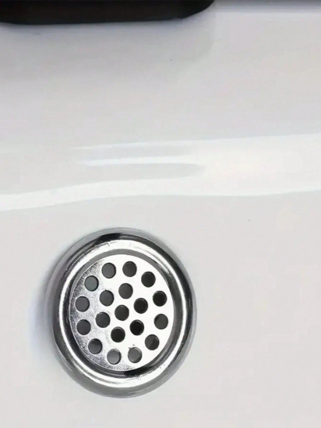4pcs/Set Ceramic Sink Overflow Cover For Vanity, Bathroom Container For Sink, Round Decorative Cap For Kitchen Basin Insert, Decorative Ring For Washbasin Drainage Hole And Faucet Accessories
